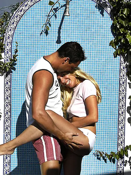 Teen Petite Sandy Caine from United Kingdom