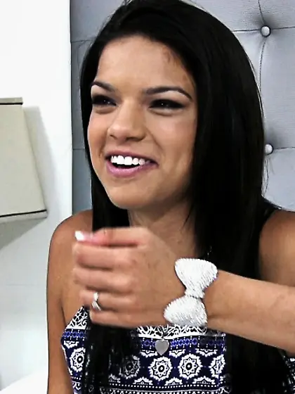 Fresh big tit latina teen