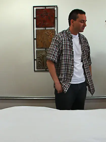 Guy pays demure japanese