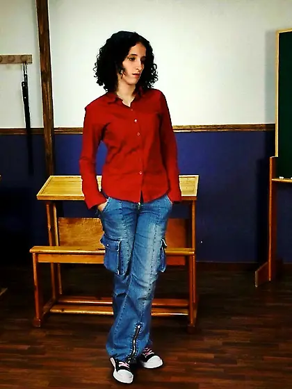 Spanked groped teacher fully