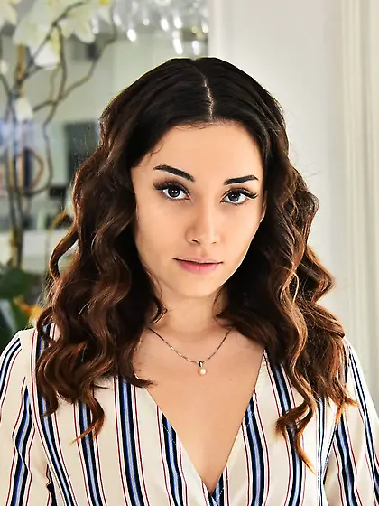 Canadian young stripping shy