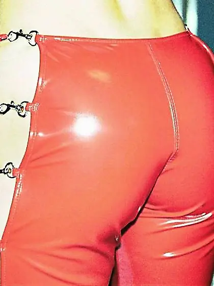 Bound blonde slave ready