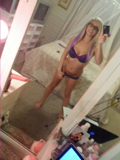 Blonde princess with beautiful eyes