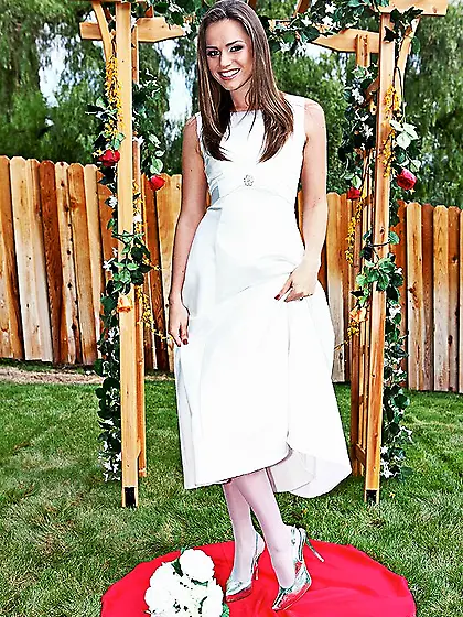 Tori rocco tied knot