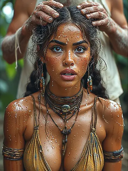 Brown Island Tit Clowns