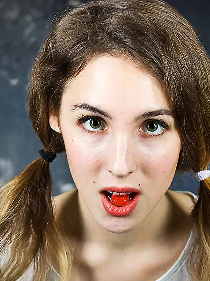 White teen blonde hair