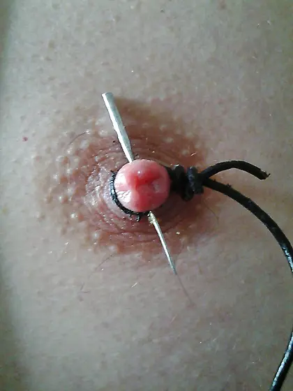 slow but hard nippel punishment