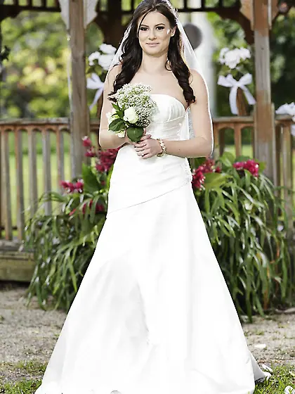 Small tits lesbian bride