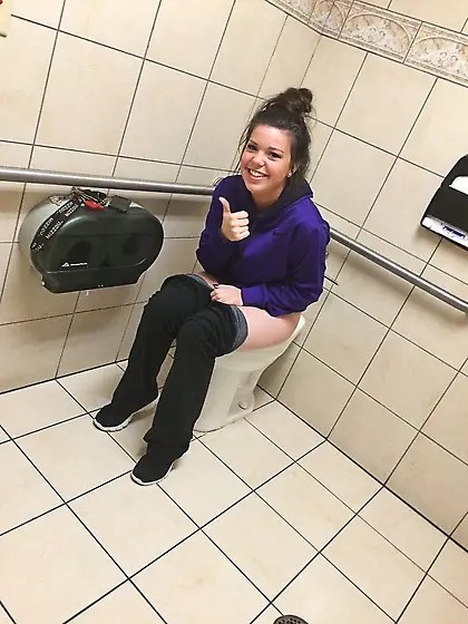 Toilet girl