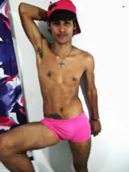 Brunette Young Man Dylan Love Balls/Beads.