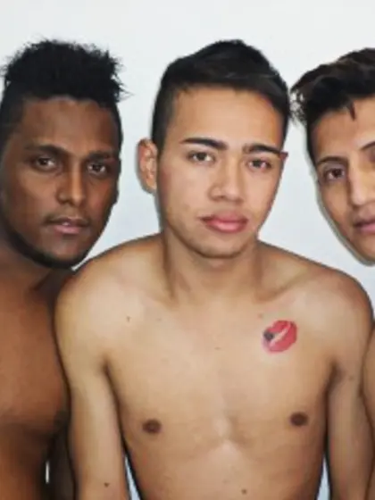 Brunette young man dangello