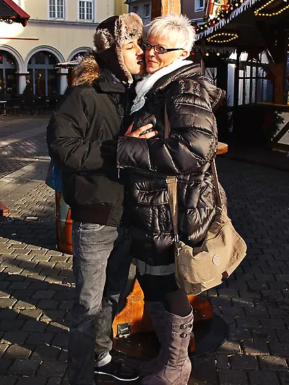 Chubby blonde gilf fucked