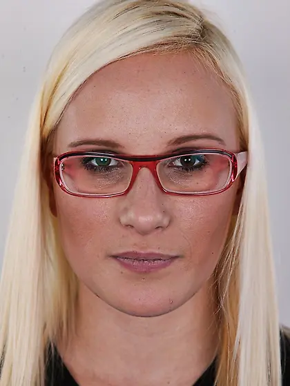 Kinky slut eyeglasses takes