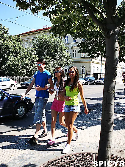 Slutty hos in sex games fucked and jizzed