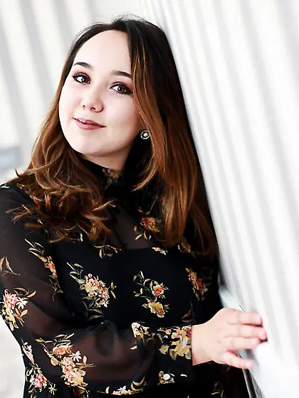 Asian teen green eyes girl