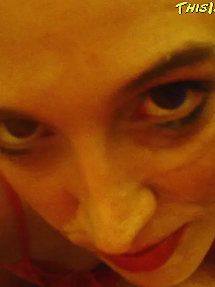 Cute brunette sucks,  fucks and gets a lot of facials