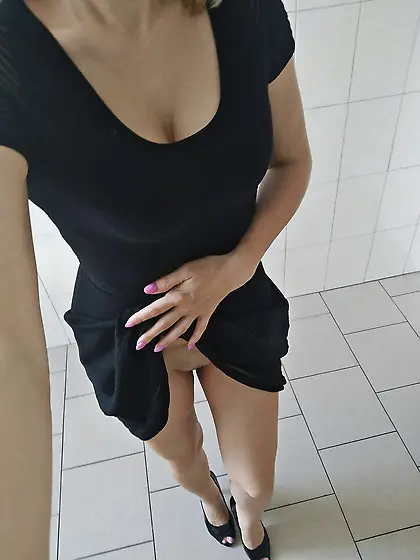 No panties in public