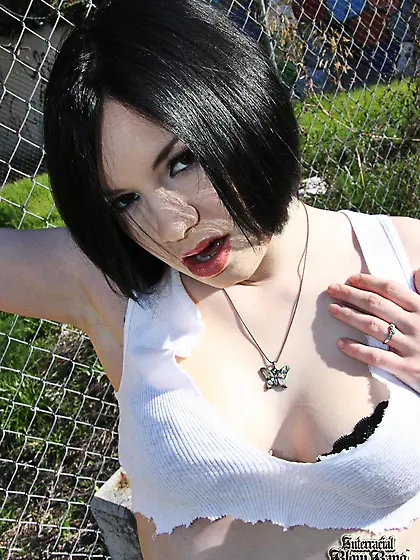 Filthy chick Tatiana Kush is intensely wanking and sucking black