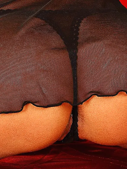 Sexy goldilocks in sheer lingerie Kinga W is taking the sex toy