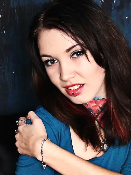 White teen nice tits