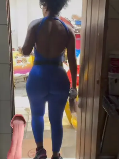 Vizinha negra rabuda