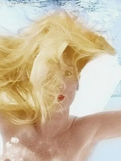 Hot Mom Swimming Underwater