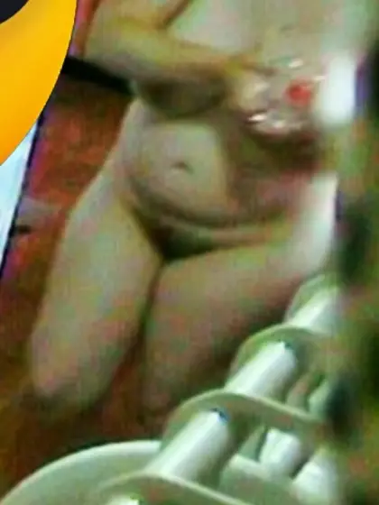 Busty woman pics--XXXL jugs & red bikini panties