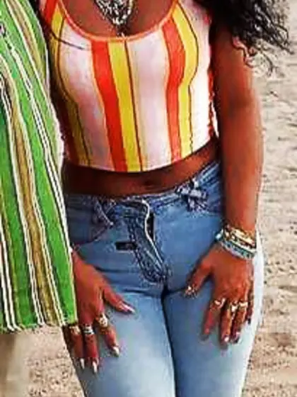 Fotze frisst Hosepipe - cameltoe