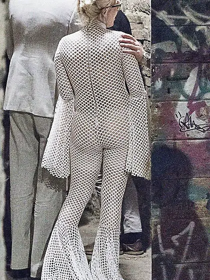 See through pics of Lady Gaga