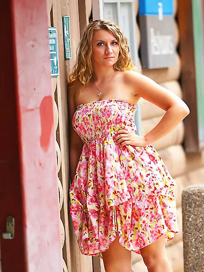 Naked chubby blonde amateur