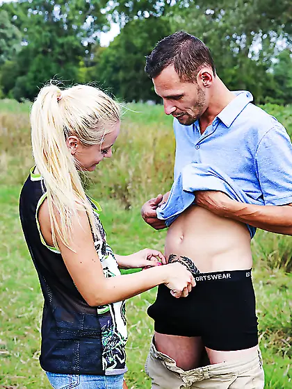 Hungarian sensual friend blowjob