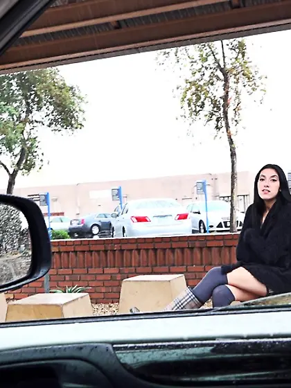 Sweetie black sweater plaid