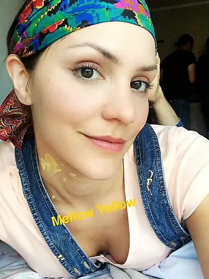 Katharine McPhee Is Mellow In Yellow