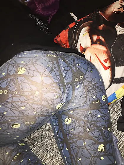 I'll never tell her how see through these are