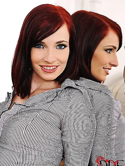 Redhead Leila Smith is one of the hottest babes.  We are happy to