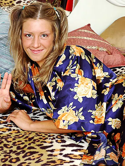 Older male tit fondles