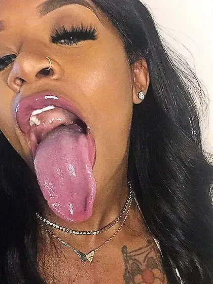 Tounge out