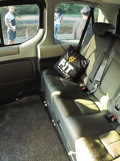 Nikky Sweet seduced into backseat bang and huge cumshot