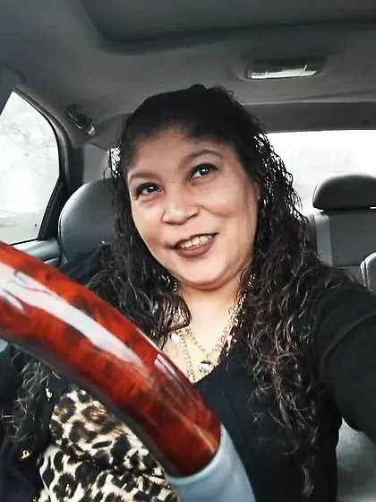 Cynthia Martinez hits the town