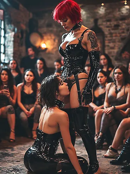 n Worshipping her Goddess