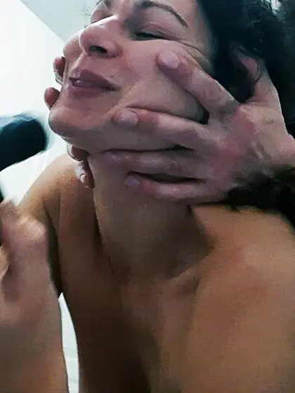 Stupid Slut face Happy