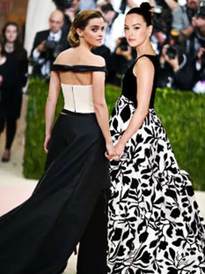 Emma Watson and Daisy Ridley