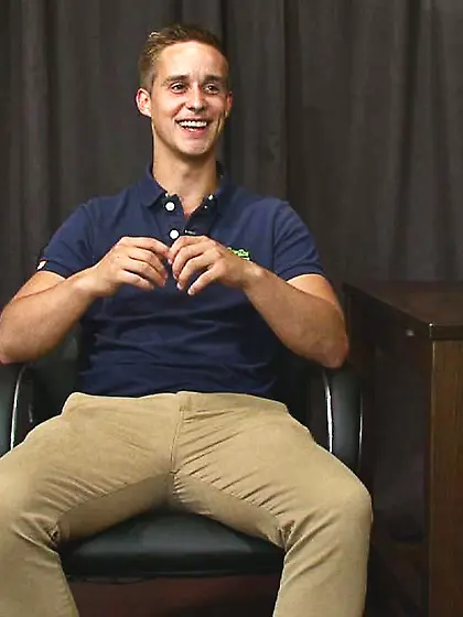 Lovely face twink boy