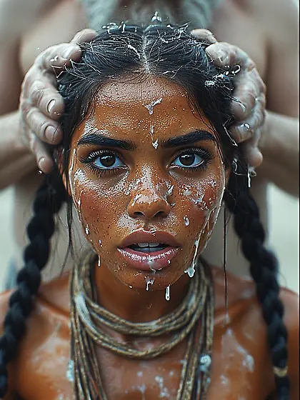 Brown Island Tit Clowns