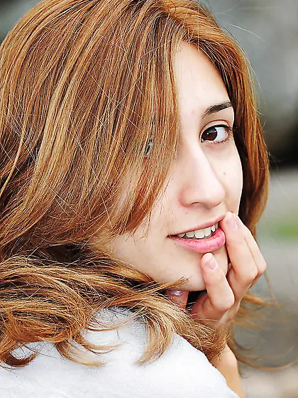 Latina redhead amateur