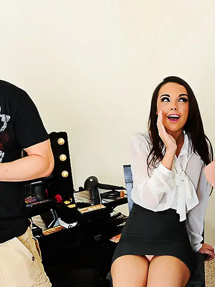 Here is the proof that slutty brunette teen Dillion Harper loves