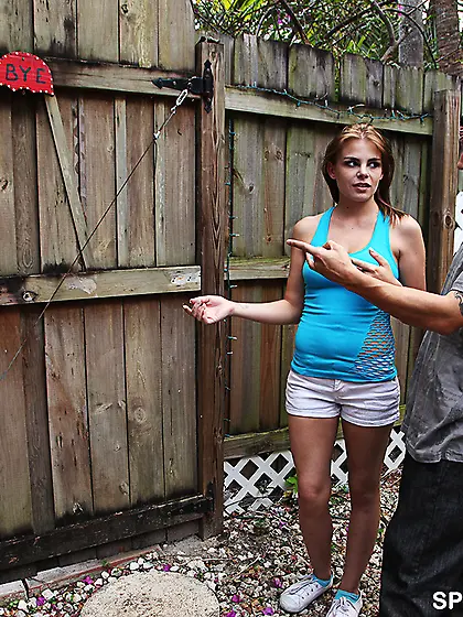 Bitches get facial after sucking dick and...