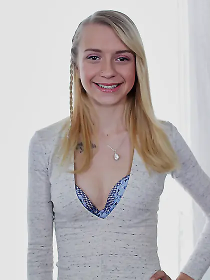 American blonde young casting