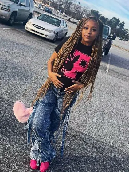 She is now on the drill squad, after school