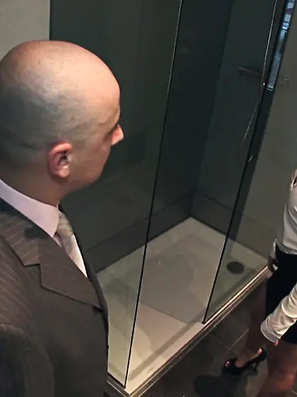 Ethnic shaved teen pussy fucked